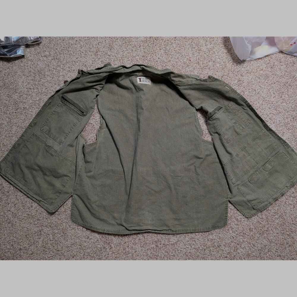 Vintage TRAIL DESIGNS Safari Hunting/Fishing Vest/Cargo Vest, Large - Picture 2 of 10